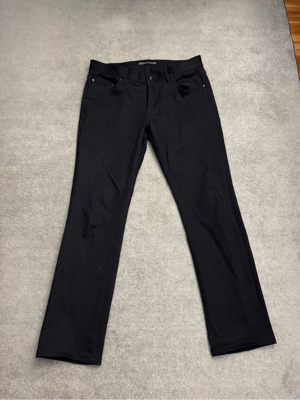 John Varvatos 5 Pocket Slim Fit Chino Pants Black